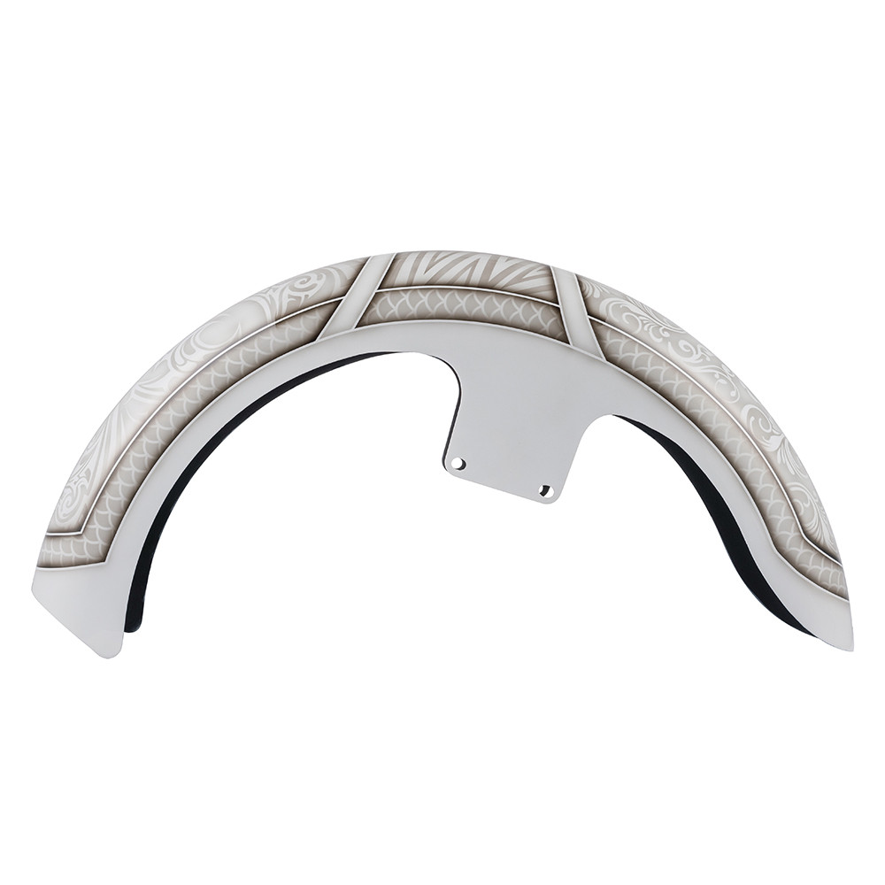 El Sueno airbrush 21" Reveal Wrapper Hugger Front Fender For '09-'22 Harley Touring Models