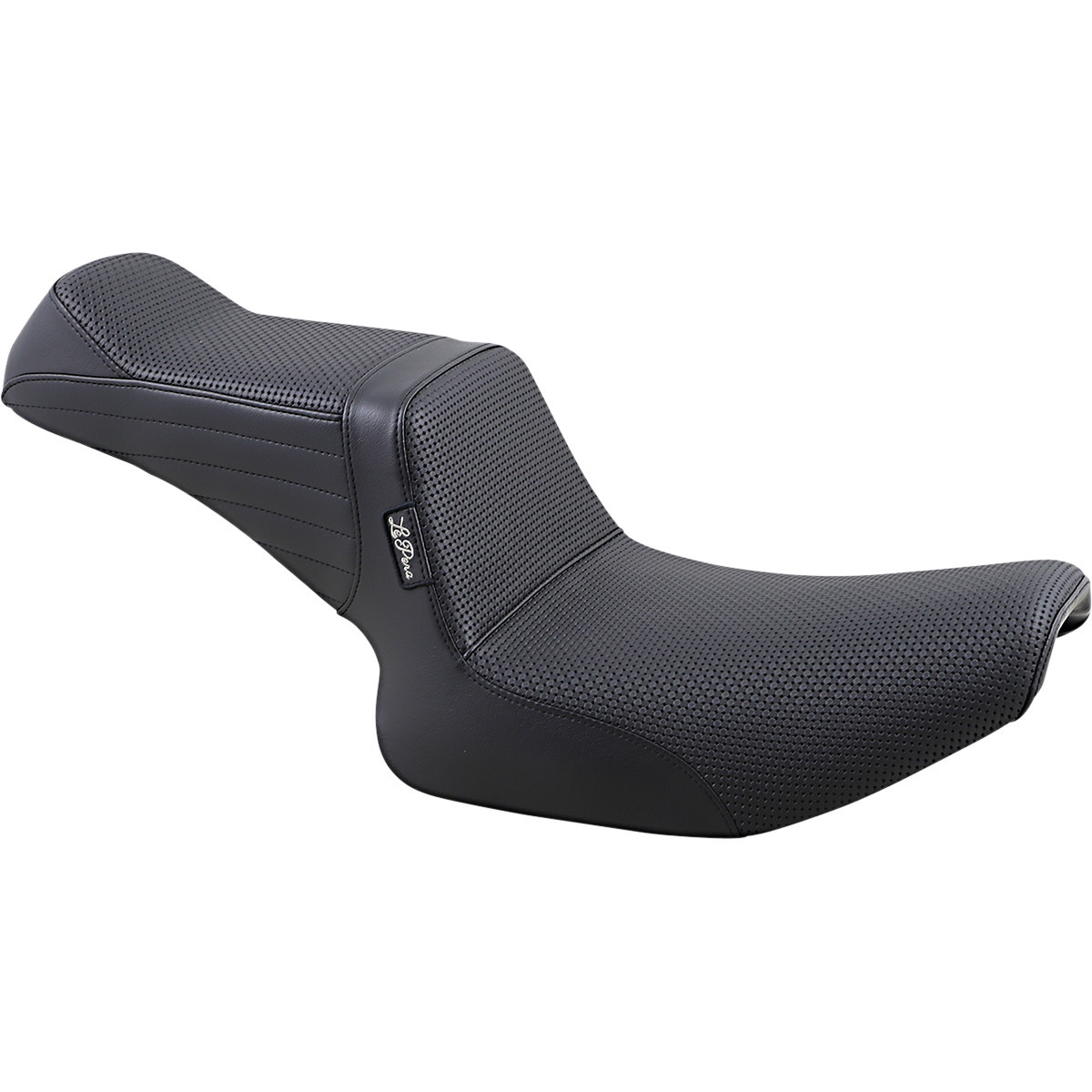 LE Pera #L-588BW - Tailwhip Seat - Basketweave - Black - FXR '82-'94