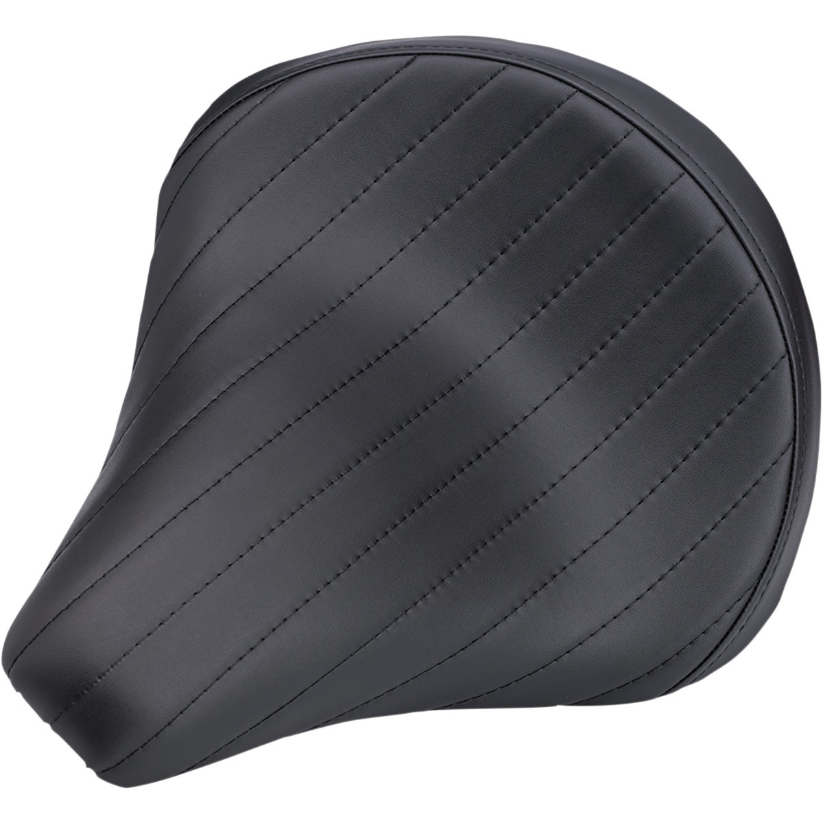 Biltwell #4004-105 - Solo 2 Seat - Black - Tuck and Roll