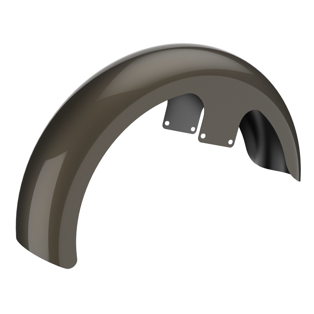 Advanblack Bronze Armor 21" Reveal Wrapper Hugger Front Fender For ''86-''21 Harley Touring Models