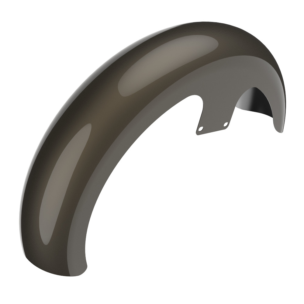 Advanblack Bronze Armor 21" Reveal Wrapper Hugger Front Fender For ''86-''21 Harley Touring Models