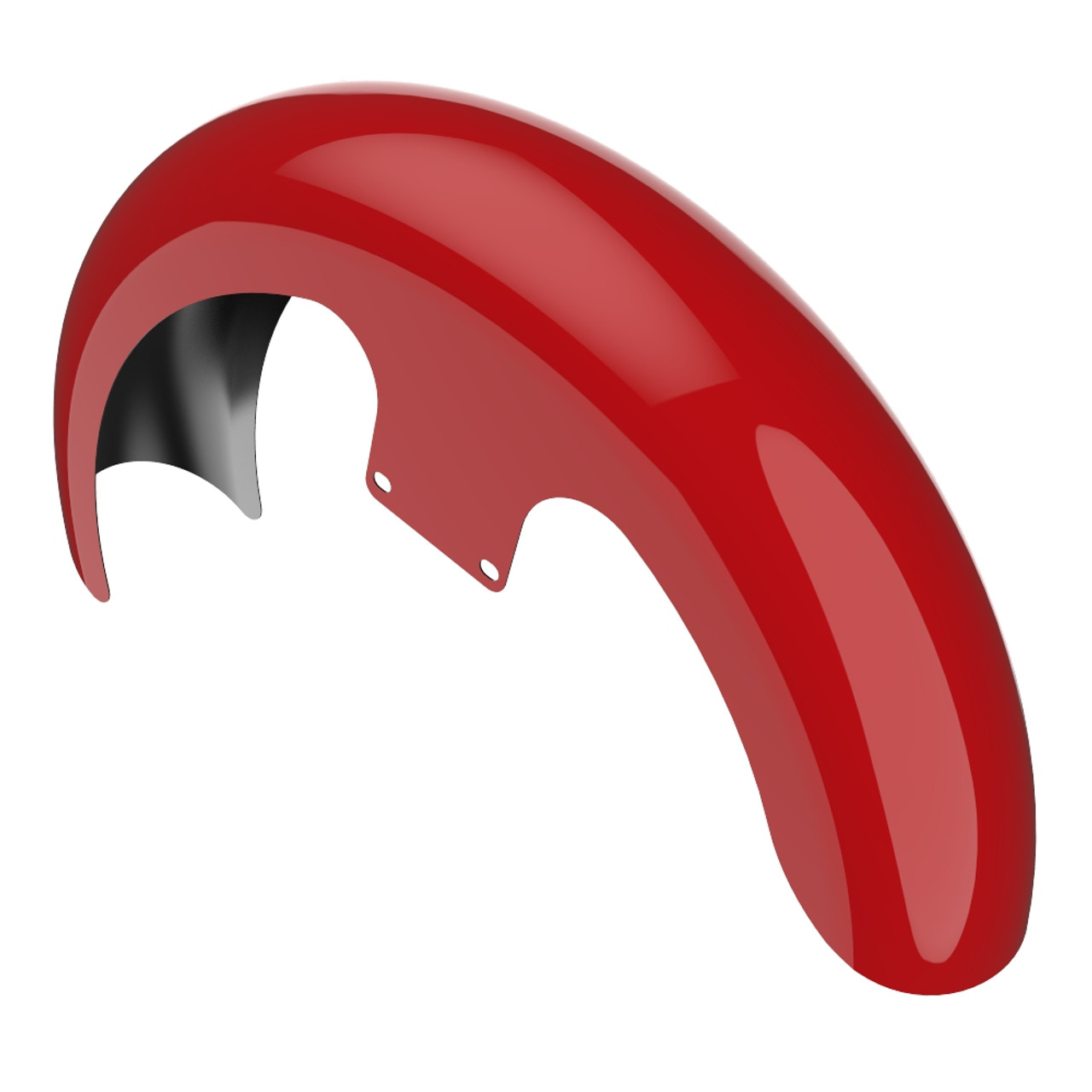 Advanblack Billiard Red 21" Reveal Wrapper Hugger Front Fender For ''86-''21 Harley Touring Models