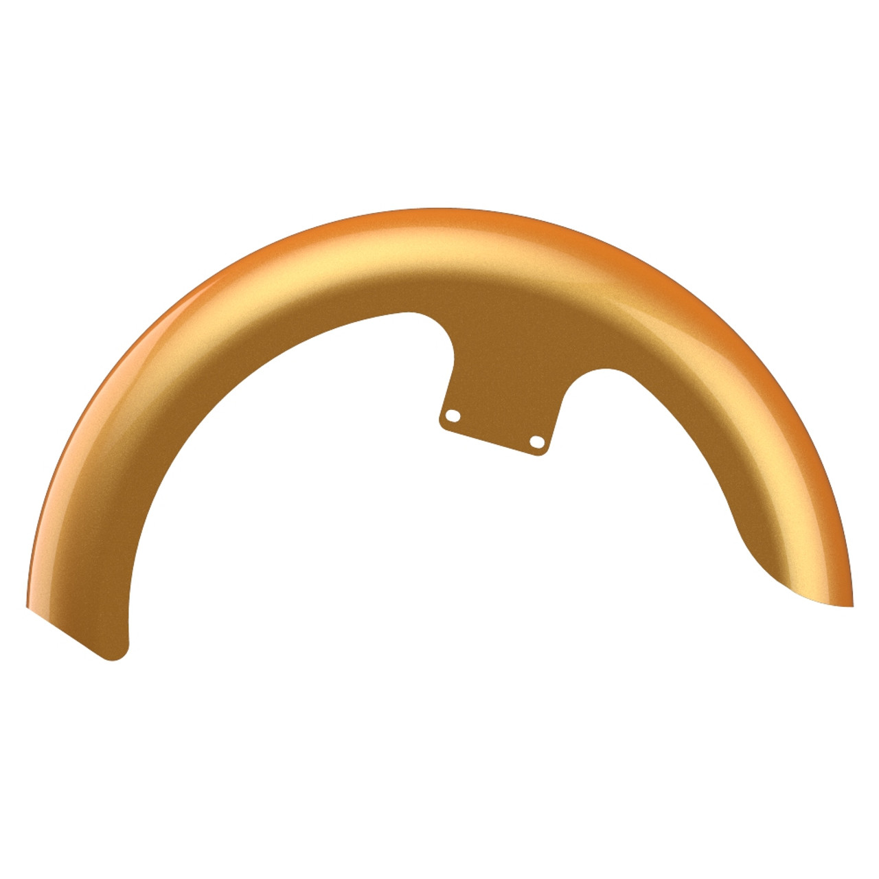 Advanblack Hard Candy Gold Flake 21" Reveal Wrapper Hugger Front Fender For ''86-''21 Harley Touring Models-Hard Candy Gold Flake