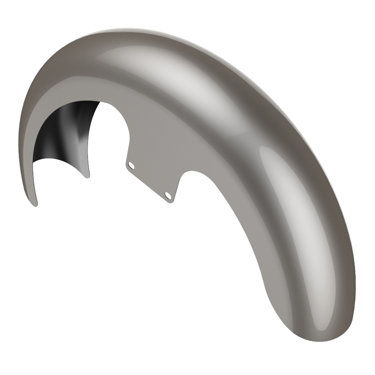 Advanblack Pewter Pearl 21" Reveal Wrapper Hugger Front Fender For ''86-''21 Harley Touring Models