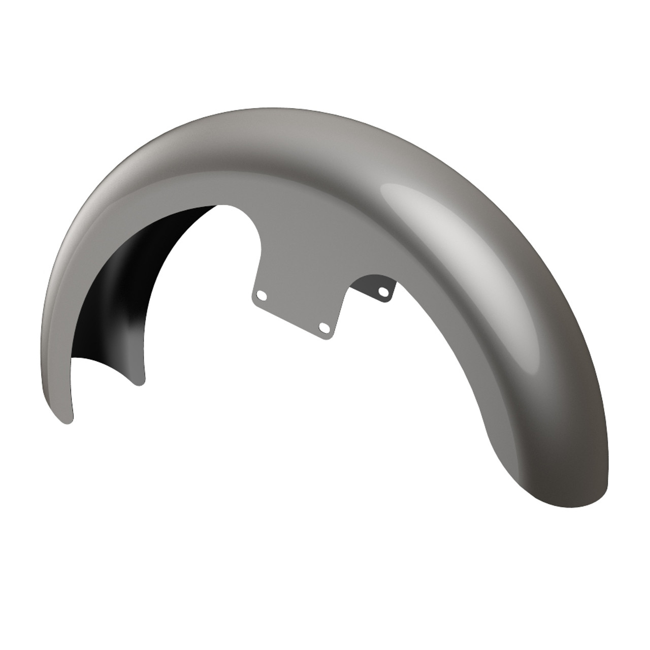 Advanblack Pewter Pearl 21" Reveal Wrapper Hugger Front Fender For ''86-''21 Harley Touring Models