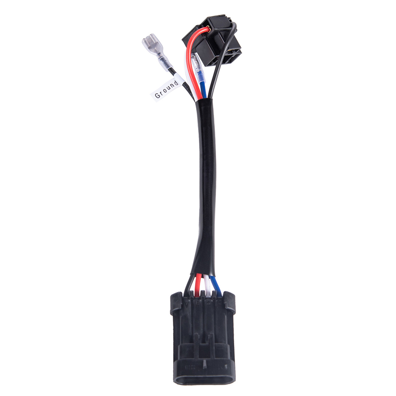 Advanblack LED Wire Harness Adapter 7" Headlights Fit 2014+ HD Harley Davidson