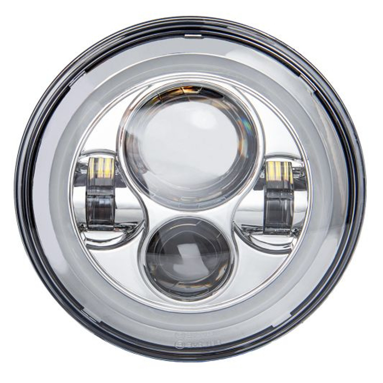 7 inch "Pro Radiance" HALO LED Headlight for Harley Tourings/ Softail/ Indian