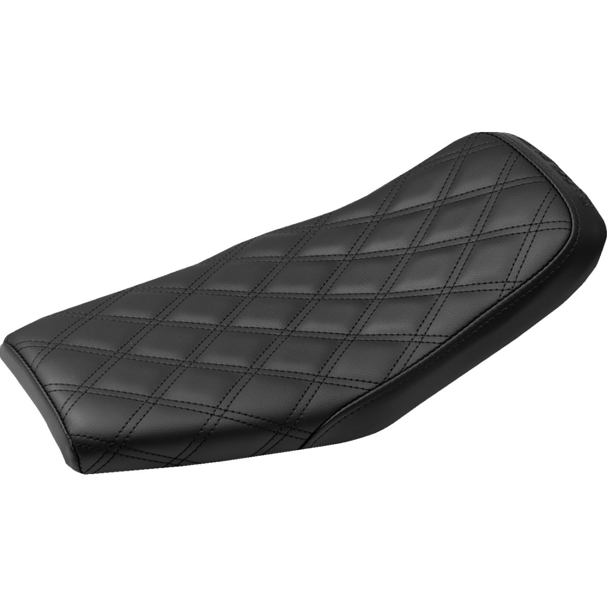 Saddlemen #Z4204 - Eliminator Seat - Black - Lattice Stitched