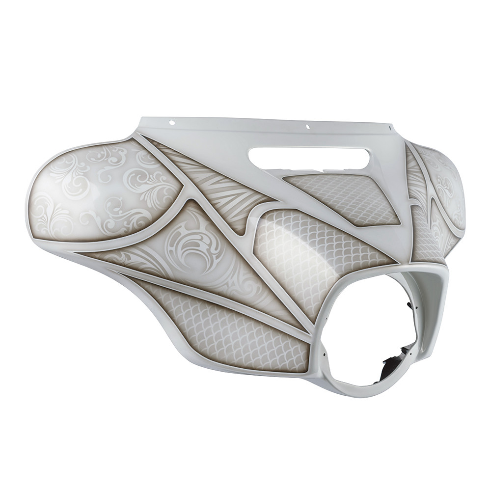 EL SUENO Series Airbrushed Outer Fairing Cowl Upper for 2014+ Harley Touring ELECTRA STREET GLIDE/ STREET GLIDE/ ULTRA CLASSIC