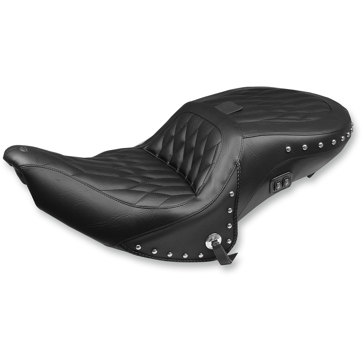 Mustang #79664 - Heated Seat - with Backrest - Diamond - Roadmaster '15-'24