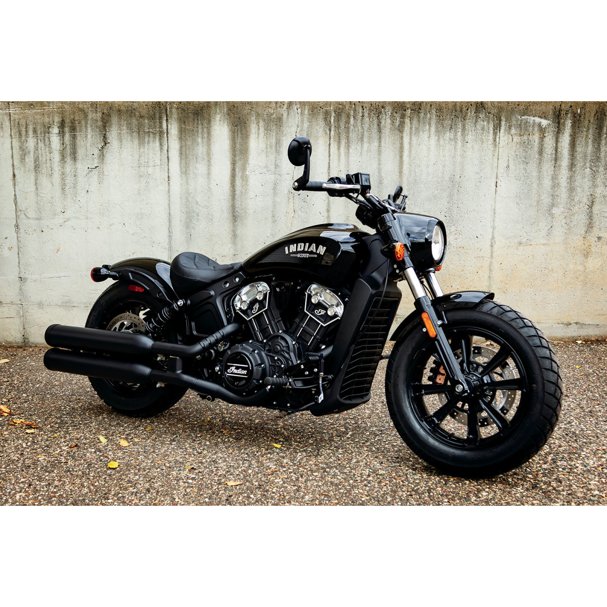 Mustang #76842 - Solo Seat - Black - Scout '18-'24