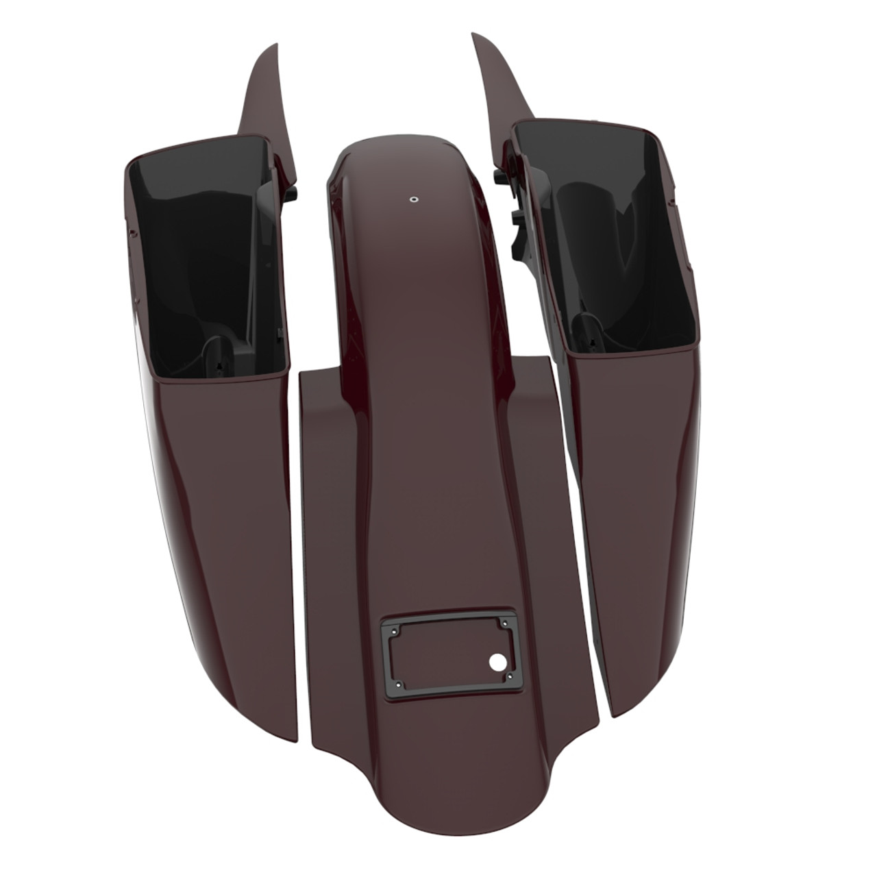 Billiard Burgundy Bagger Boss Down and Out Bagger Kit