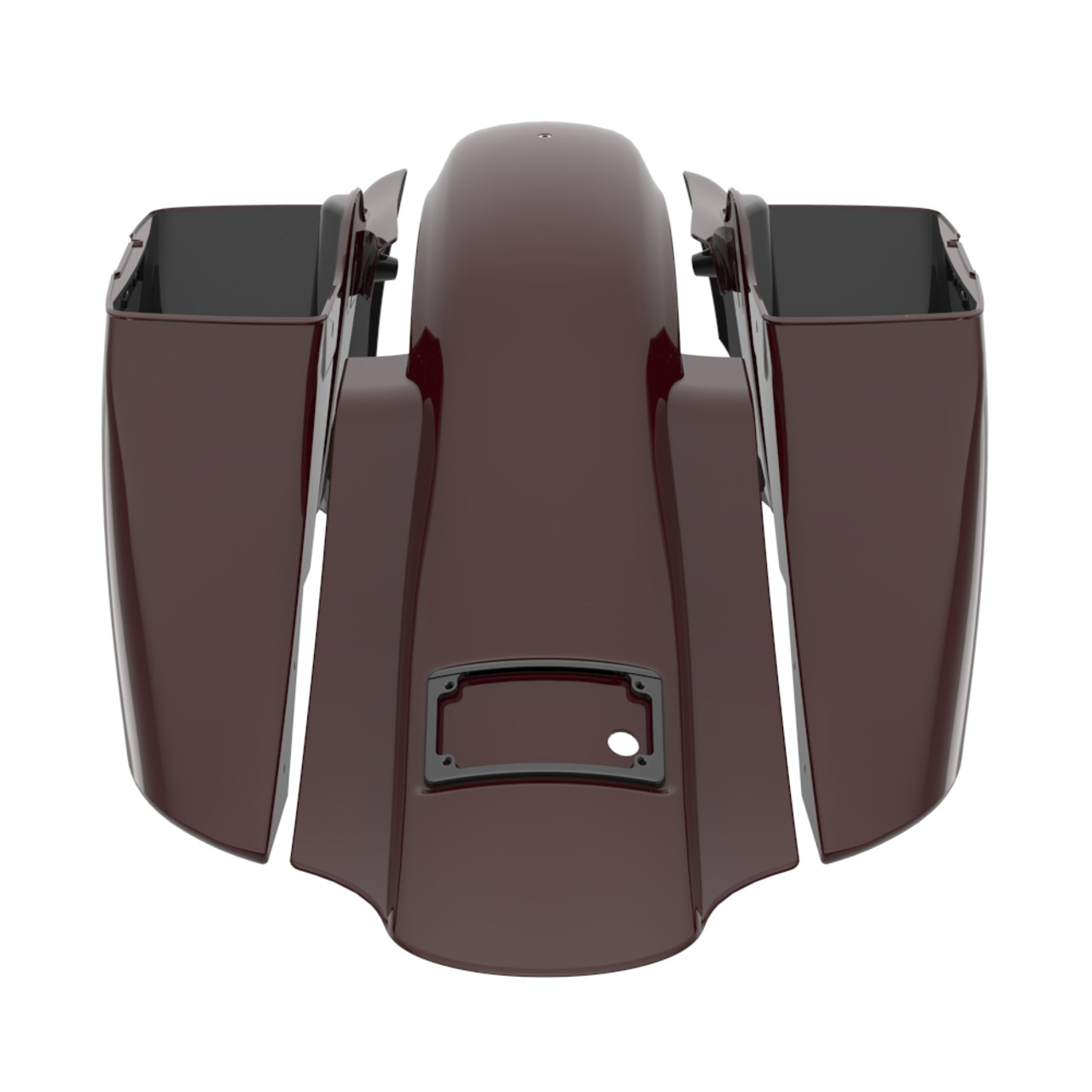 Billiard Burgundy Bagger Boss Down and Out Bagger Kit