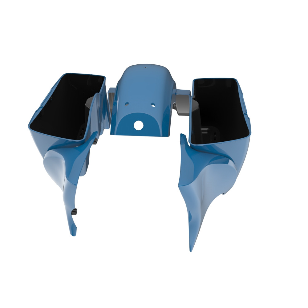 Billiard Teal Bagger Boss Down and Out Bagger Kit