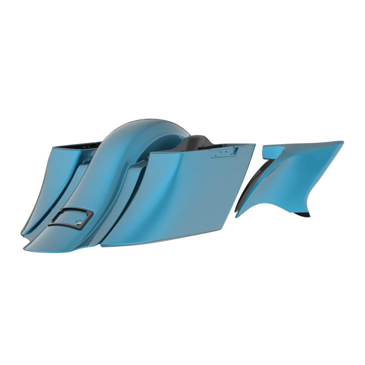 Tahitian Teal Bagger Boss Down and Out Bagger Kit