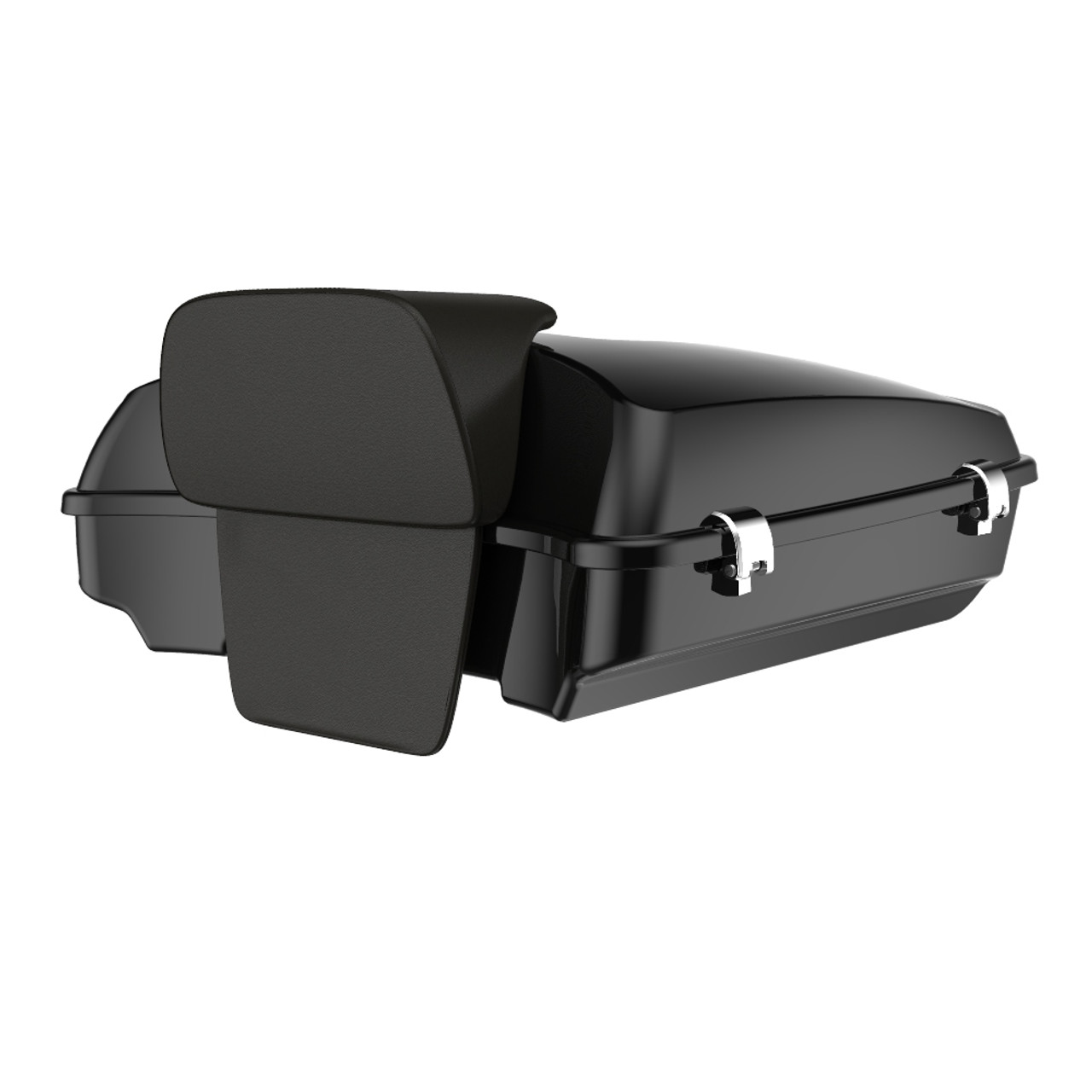 Thunder Black Chopped Tour Pack For Indian Chief/ Chieftain/ Dark Horse/ Roadmaster/ Challenger