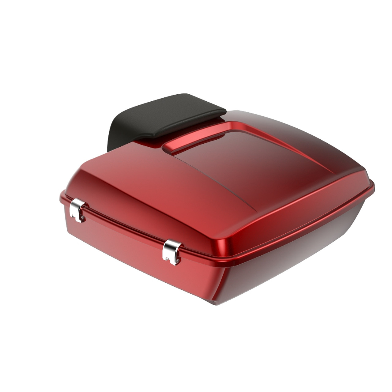 Heirloom Red Fade RUSHMORE CHOPPED TOUR PACK PAK FOR '97-'22 HARLEY TOURING / SOFTAIL