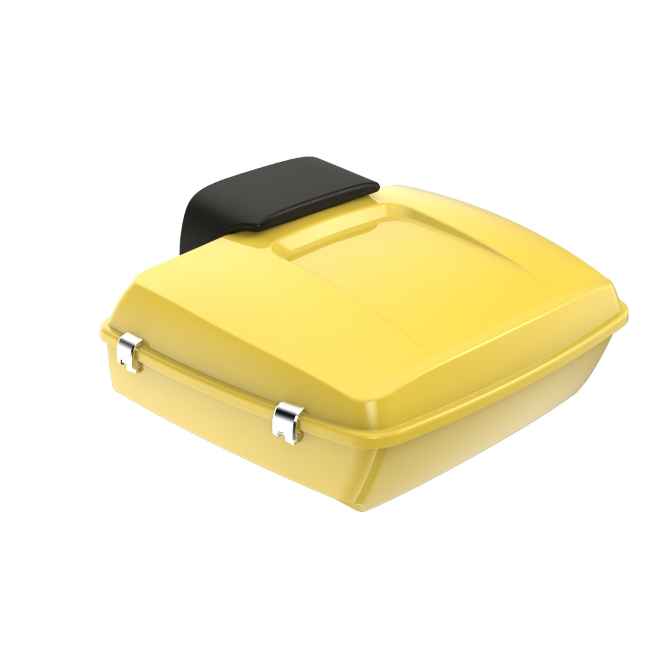 Industrial Yellow RUSHMORE CHOPPED TOUR PACK PAK FOR '97-'22 HARLEY TOURING / SOFTAIL