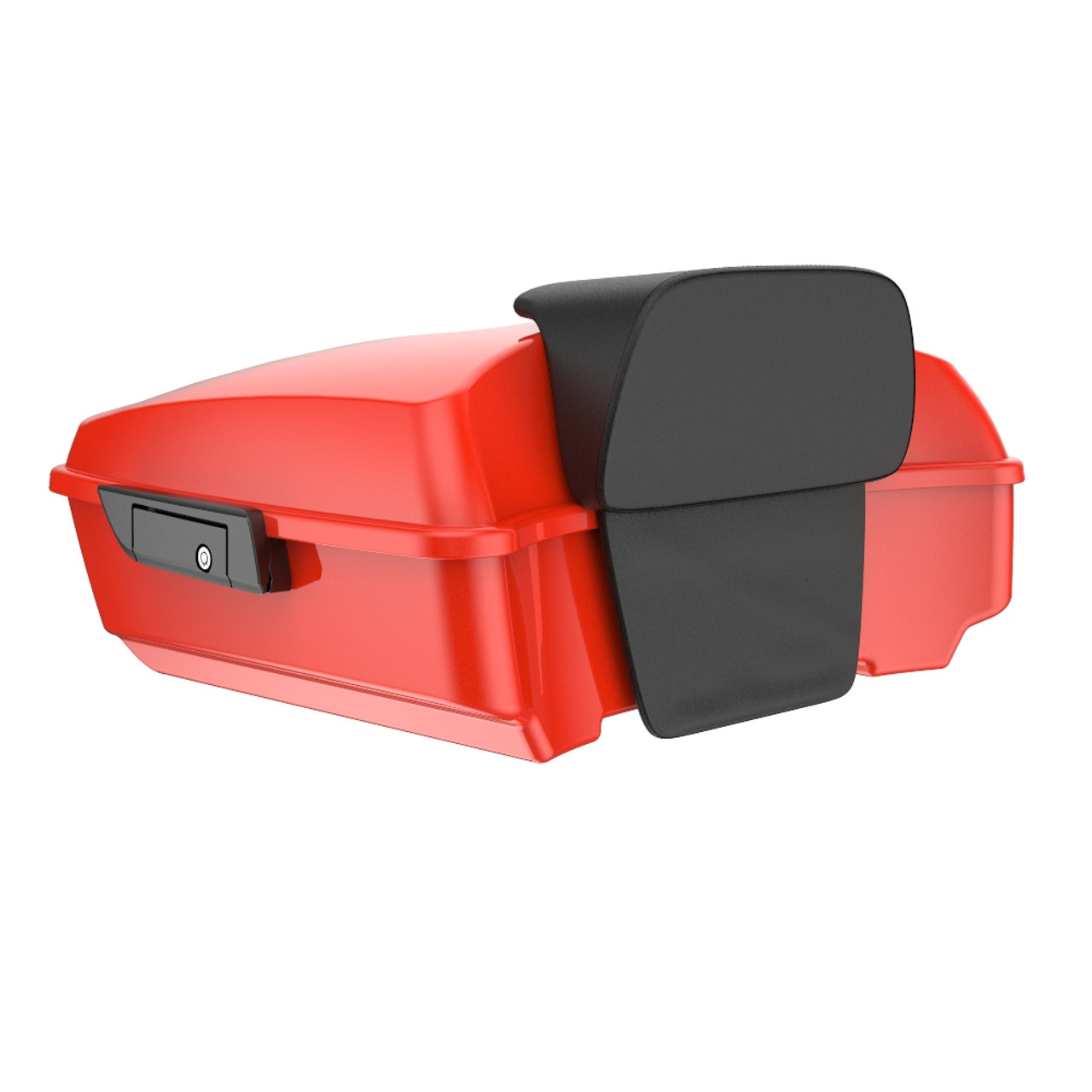 Advanblack Laguna Orange Chopped Tour Pack Pad For '97-'21 Harley Touring Street Electra Road Glide