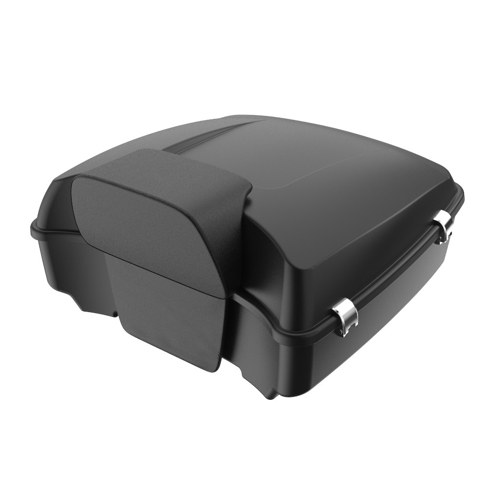 Advanblack Unpainted Chopped Tour Pack Pak Pad Luggage Bottom