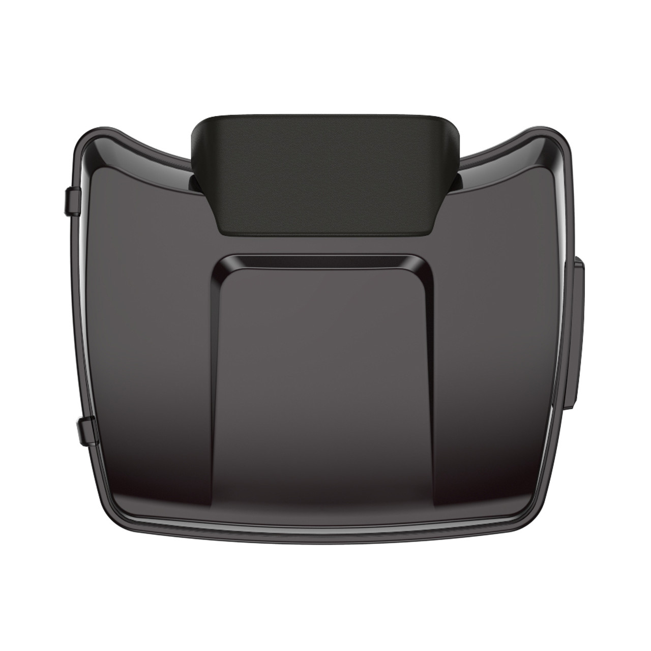 Blackened Cayenne Chopped Tour Pack Pad Luggage Trunk For '97-'23 Harley Touring