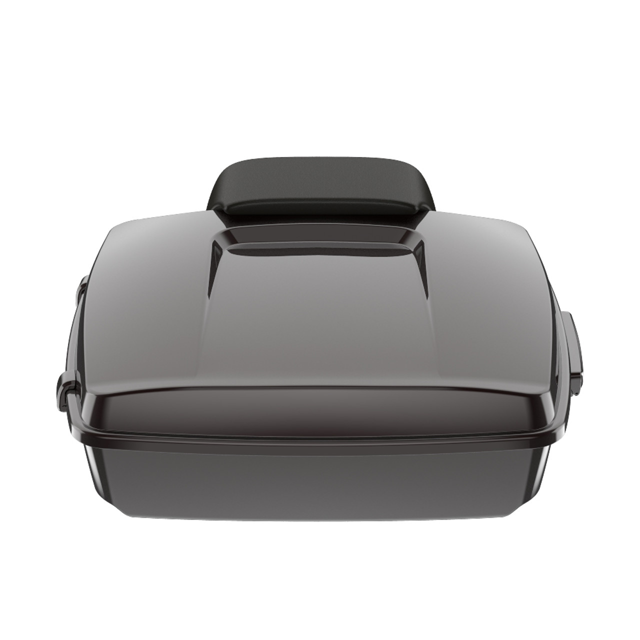 Black Forest Chopped Tour Pack Pad Luggage Trunk For '97-'23 Harley Touring