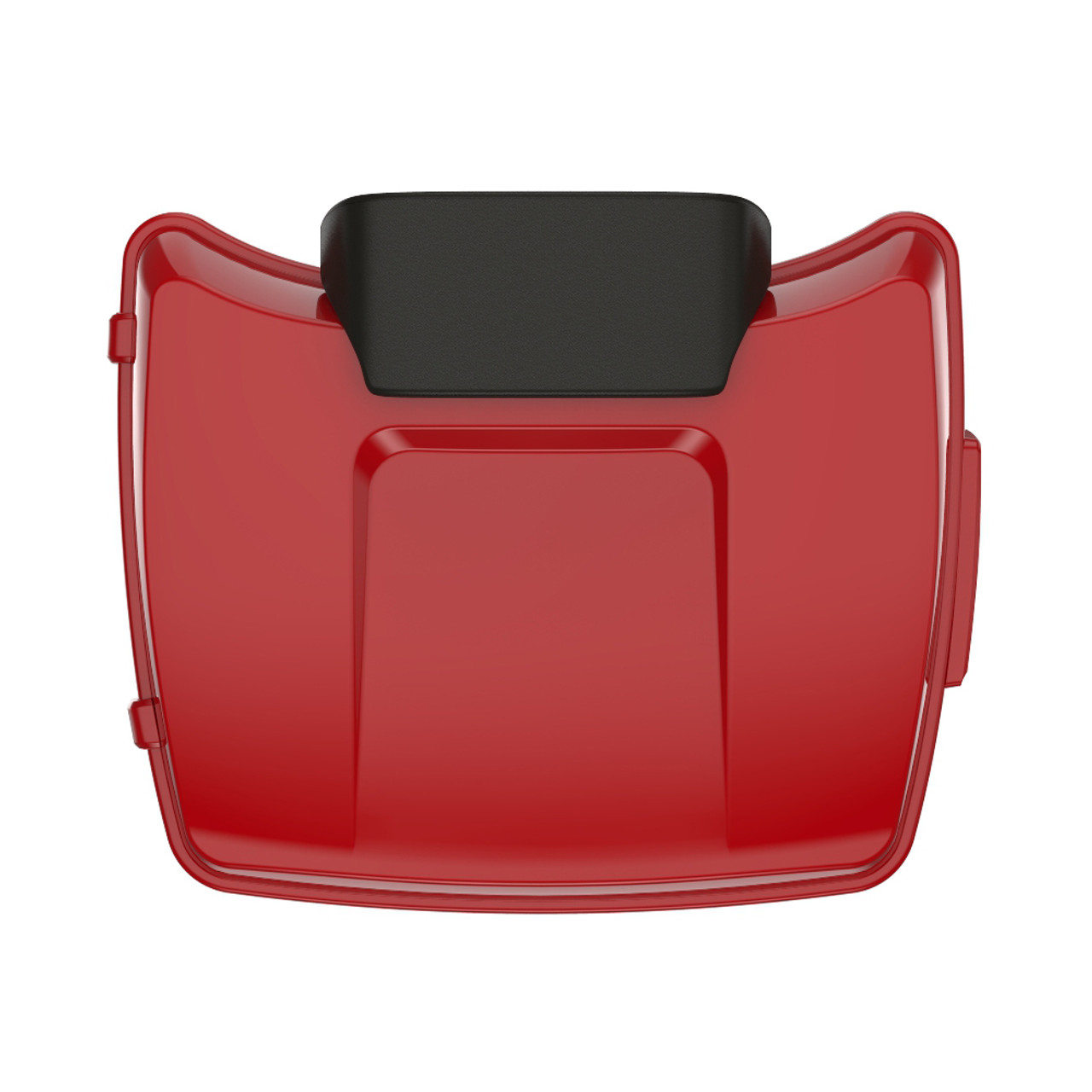 Billiard Red Chopped Tour Pack Pad Luggage Trunk For '97-'23 Harley Touring