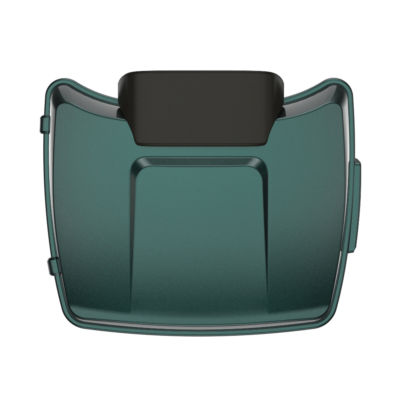 Deep Jade Pearl Chopped Tour Pack Pad Luggage Trunk For '97-'23 Harley Touring