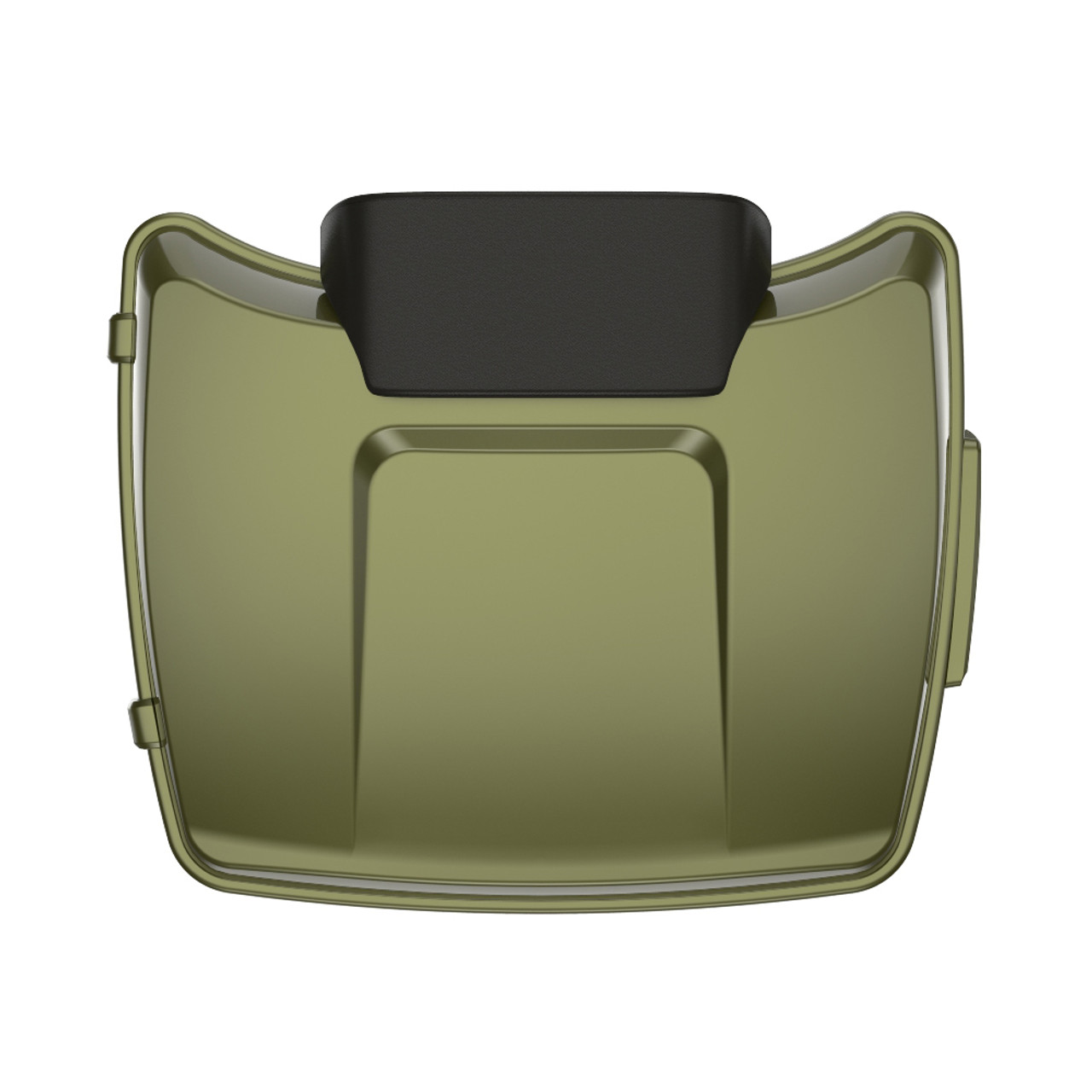 Mineral Green Metallic Chopped Tour Pack Pad Luggage Trunk For '97-'23 Harley Touring
