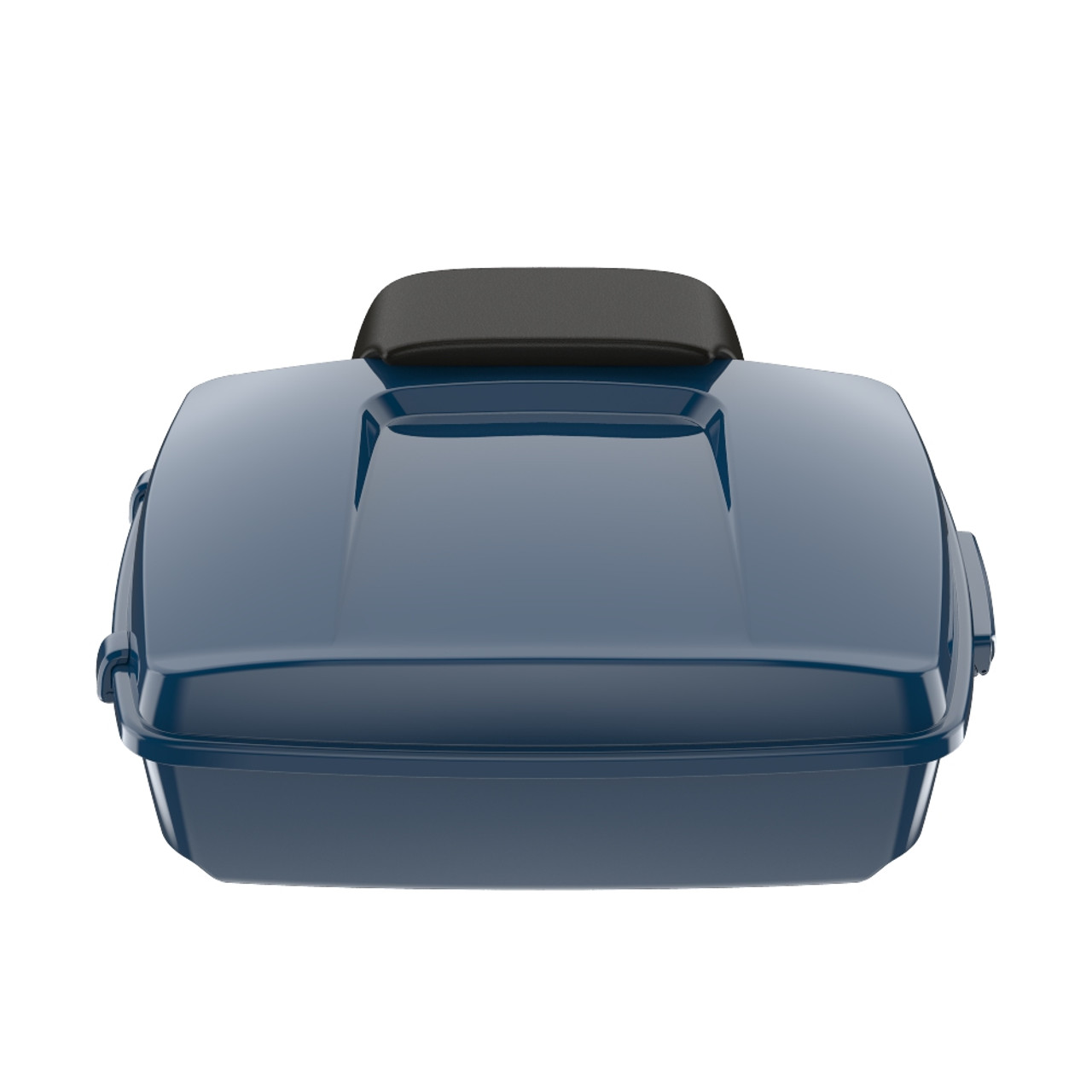Reef Blue Chopped Tour Pack Pad Luggage Trunk For '97-'23 Harley Touring