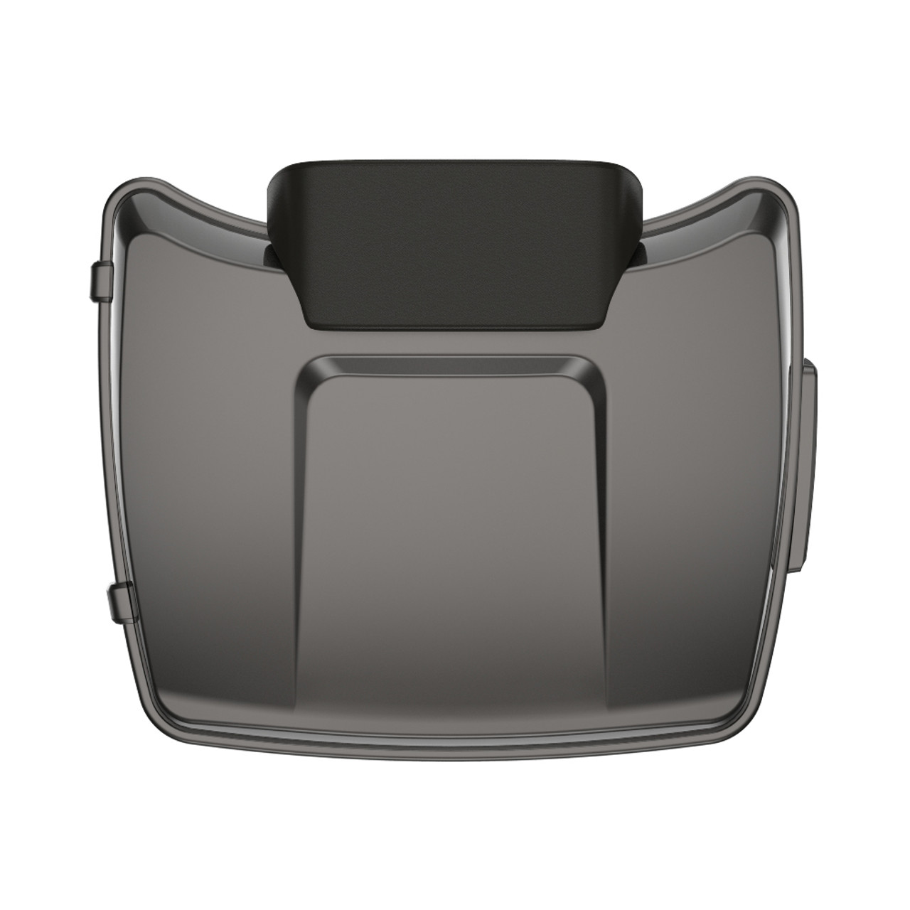 Silver Flux Chopped Tour Pack Pad Luggage Trunk For '97-'23 Harley Touring