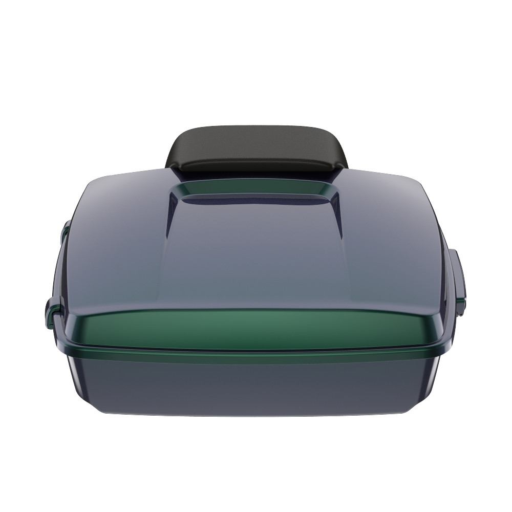 Snake Venom Chopped Tour Pack Pad Luggage Trunk For '97-'23 Harley Touring