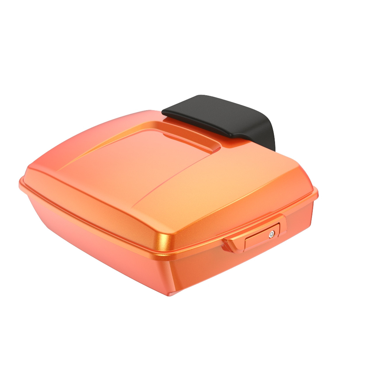 Tequila Sunrise Chopped Tour Pack Pad Luggage Trunk For '97-'23 Harley Touring
