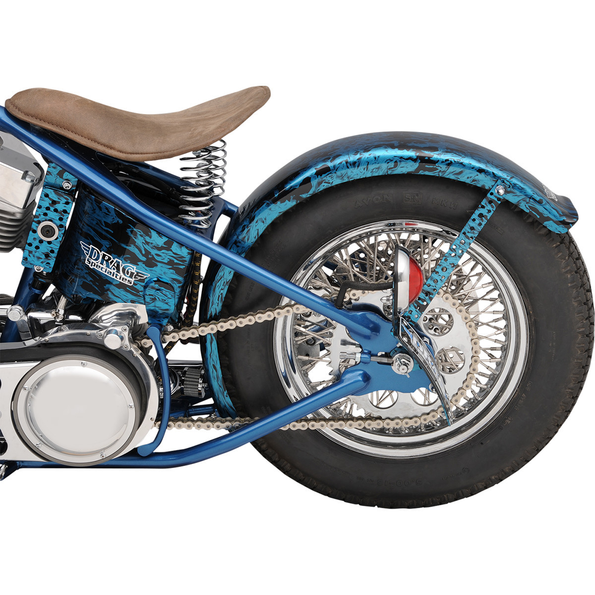 Drag Specialties - Solo Seat Springs - Chrome - 5"