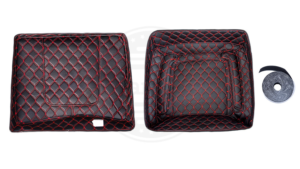 Advanblack Custom Red Stitching liner for Advanblack Chopped size Tour Pack