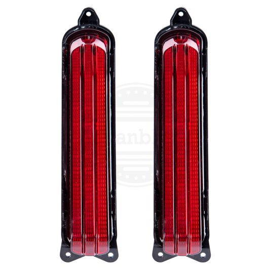 Red Lens CVO light bar Fit for 14up Advanblack CVO / OEM CVO Fender