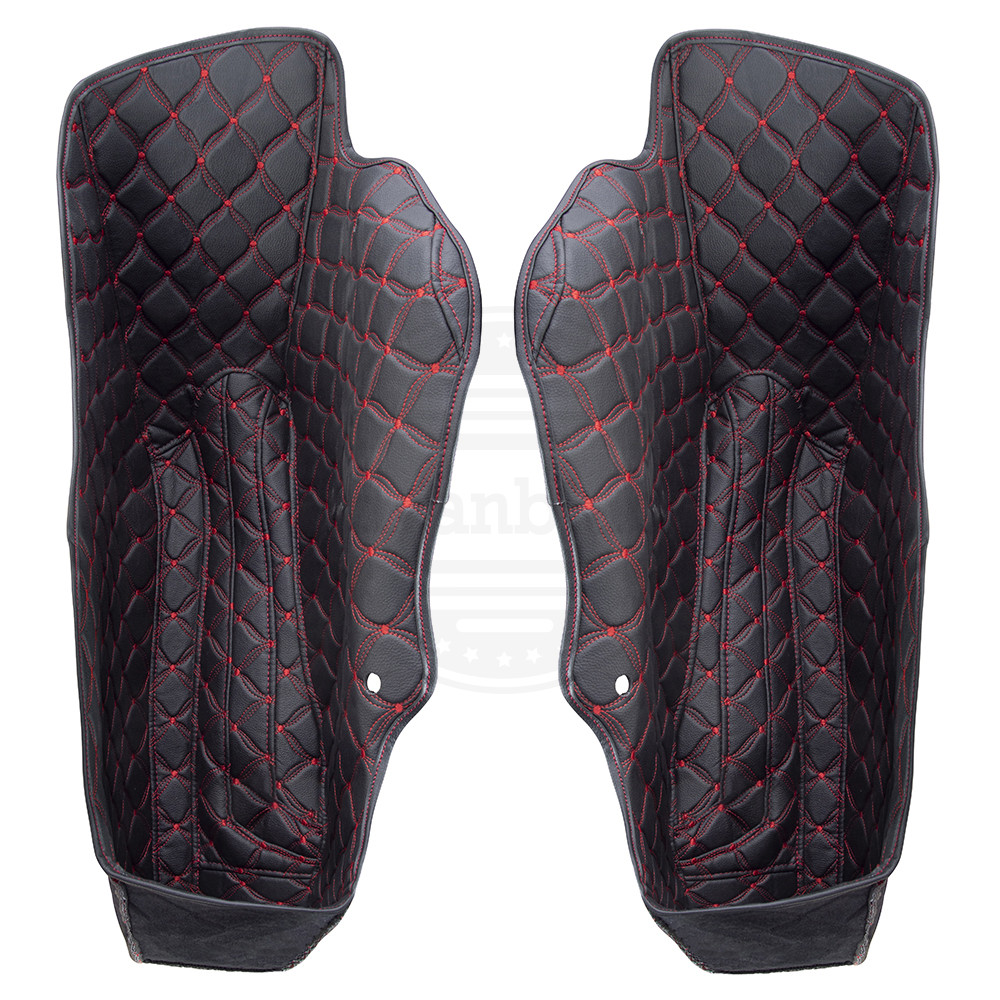 Custom Red Stitching Liner Kit Fit for OEM Tapered Bags Bottoms