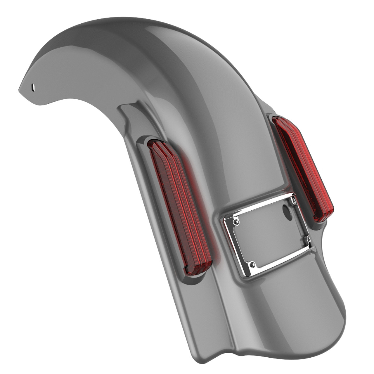 Advanblack Charcoal Pearl Dominator Stretched Rear Fender For 2014+ Harley Davidson Touring Models