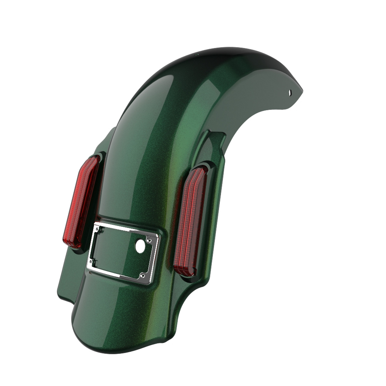 Advanblack Color Matched Dominator Stretched Rear Fender For 2014+ Harley Davidson Touring Models-Hard Candy Chameleon