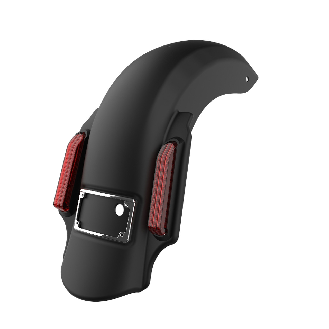 Advanblack Denim Black Dominator Stretched Rear Fender For '09-'13 Harley Davidson Touring Models