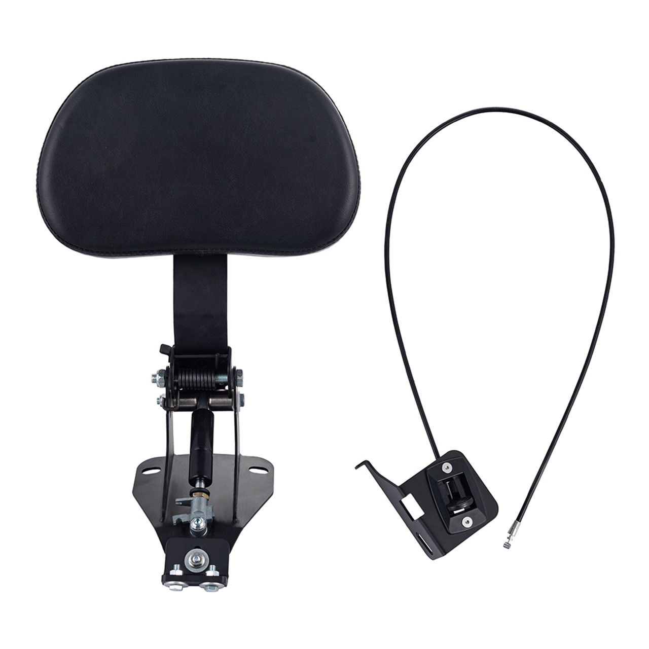 Adjustable Riders Backrest with Mounting Kit