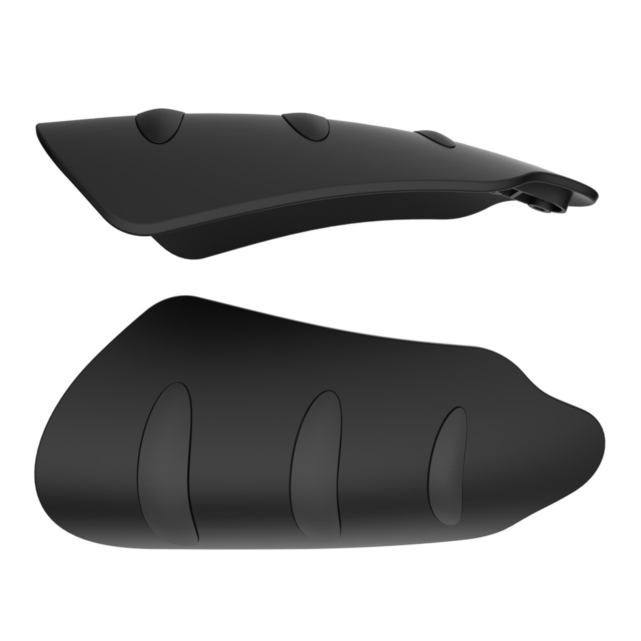 Denim Black hand guard for Harley Touring & Softails