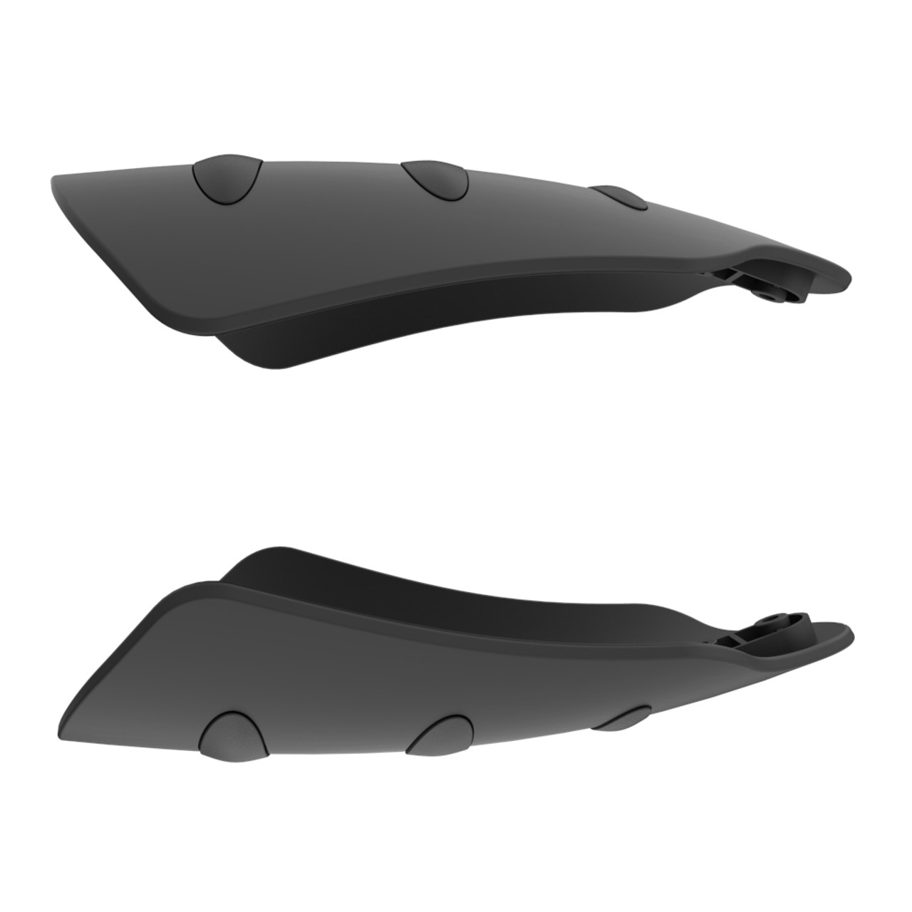 Denim Black hand guard for Harley Touring & Softails