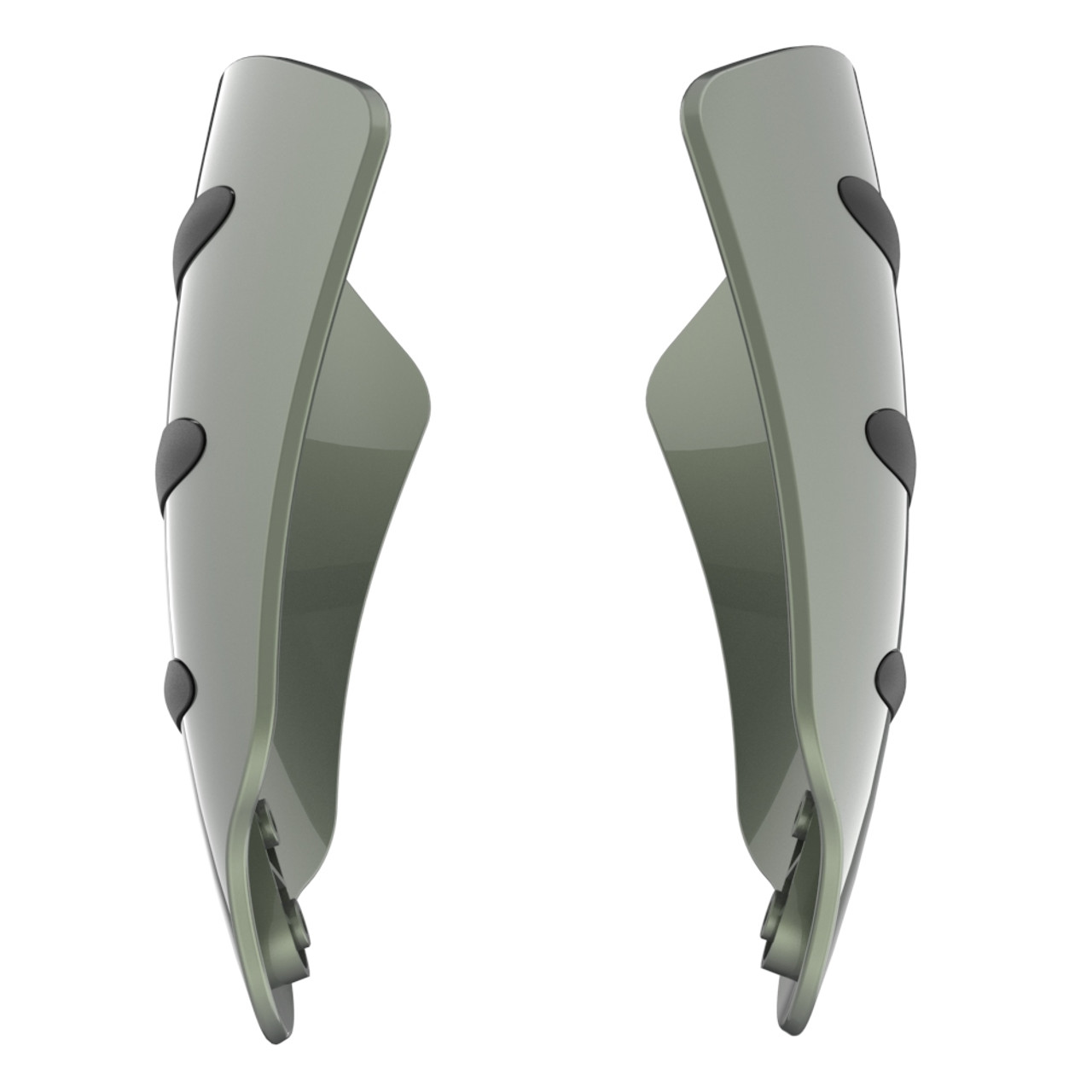 Deadwood Green Glossy hand guard for Harley Touring & Softails