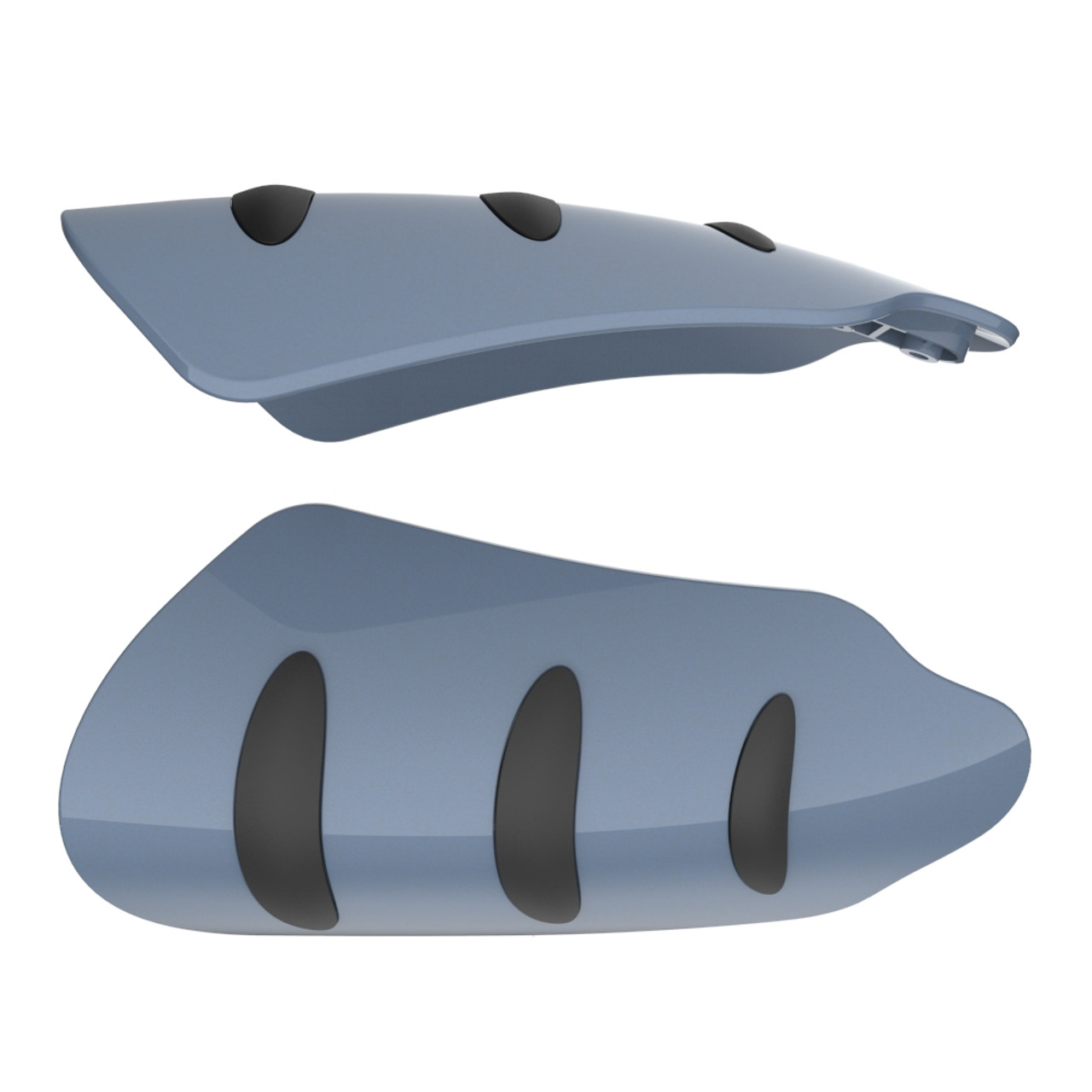 Gunship Gray hand guard for Harley Touring & Softails