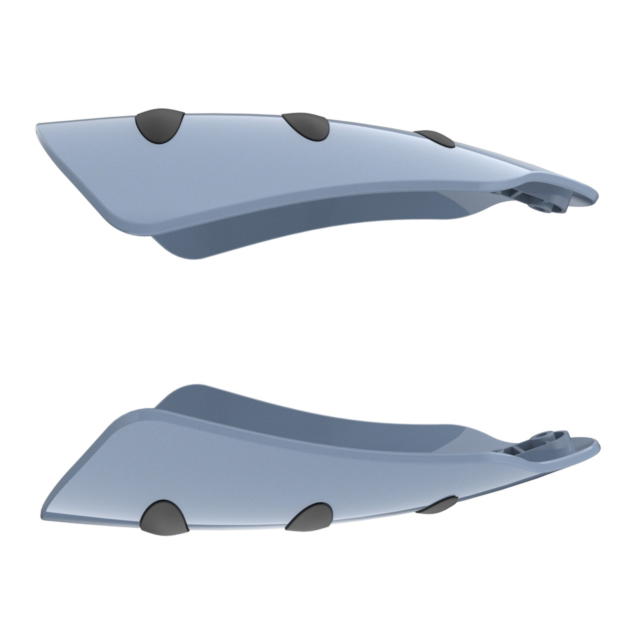 Gunship Gray hand guard for Harley Touring & Softails