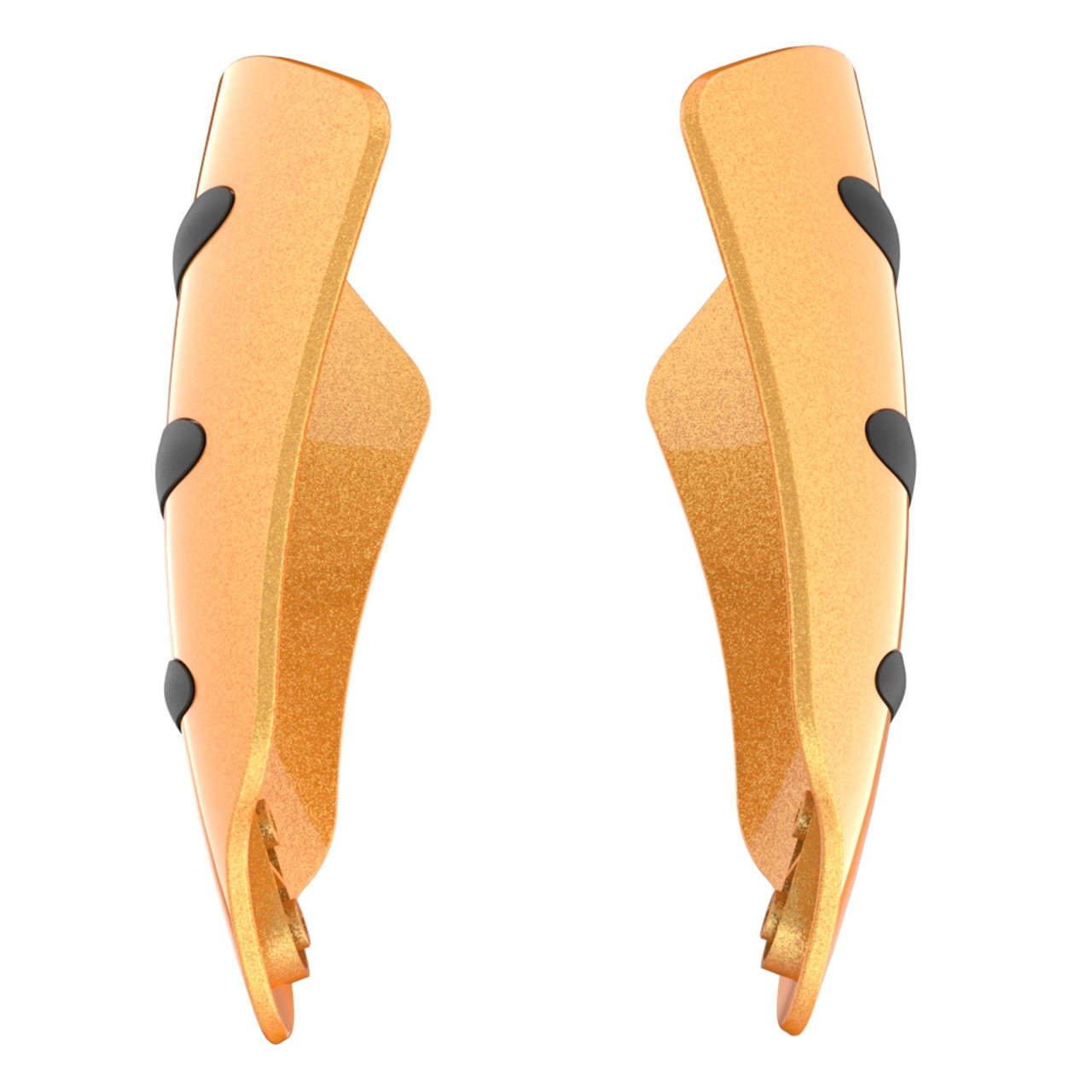 Hard Candy Gold Flake hand guard for Harley Touring & Softails