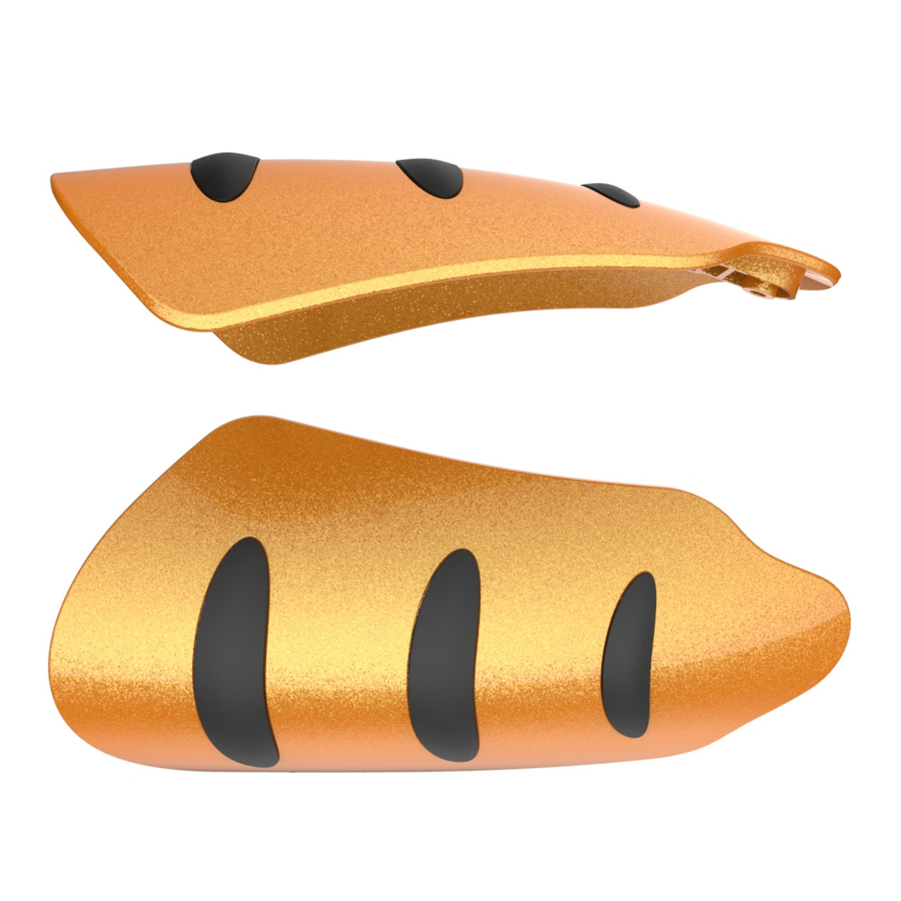Hard Candy Gold Flake hand guard for Harley Touring & Softails