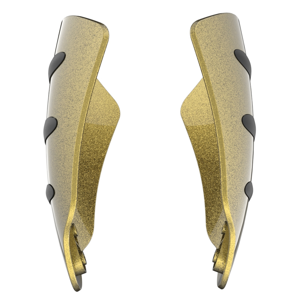 Olive Gold hand guard for Harley Touring & Softails