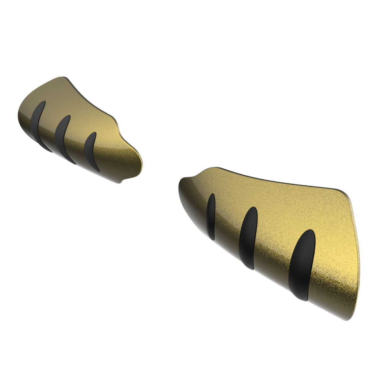 Olive Gold hand guard for Harley Touring & Softails